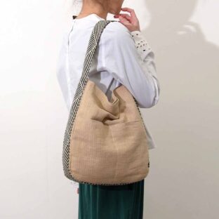 非公開: 【Nananoel】emmi メタリックメッシュハンドルショルダーバッグ/A4対応