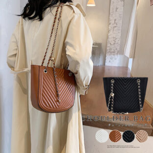 非公開: チェーンバッグ 黒 ショルダーバッグ レディース 斜めがけ キルティング