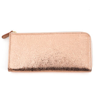 非公開: 【Nananoel】sultan　シワメタリックレザーL字長財布